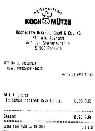 smta Hffner Kochmtze Restaurant